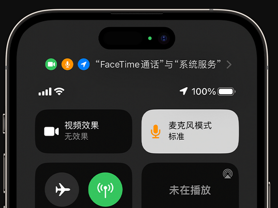 江山苹果授权维修网点分享iPhone在通话时让你的声音更清晰 