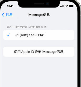 江山apple维修iPhone上无法正常发送iMessage信息 