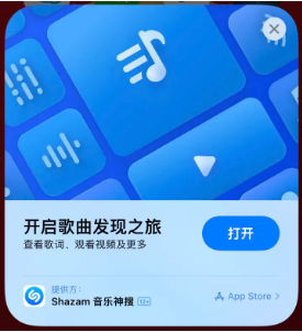 江山苹果14维修站分享iPhone14音乐识别功能使用方法 