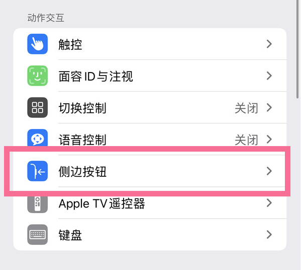 江山苹果14维修店分享iPhone14 Plus侧键双击下载功能关闭方法 