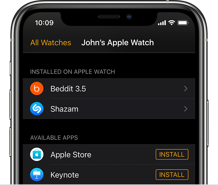 江山苹果手机维修分享如何在 Apple Watch 上下载应用 