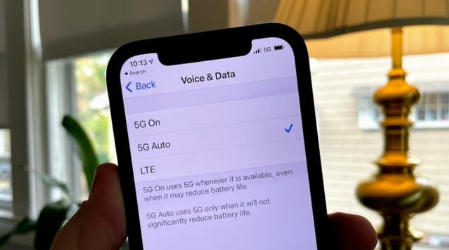 江山苹果手机维修分享iPhone 12如何打开或关闭5G网络 