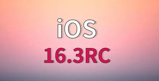 江山苹果手机维修分享iOS 16.3 RC版升级_iOS 16.3 RC版一键刷机教程 